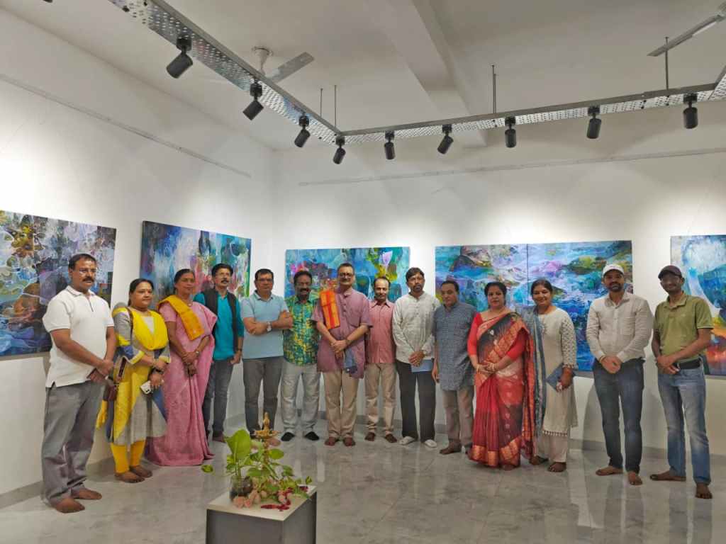 रवि कांत झा की प्रदर्शनी&nbsp;अंतर-यात्रा