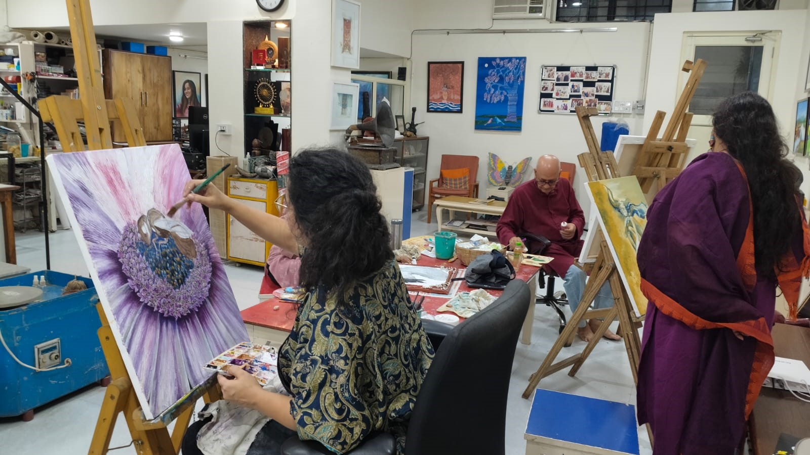 Three-Day Art Camp Organized by Kalakriti Foundation, New Delhi