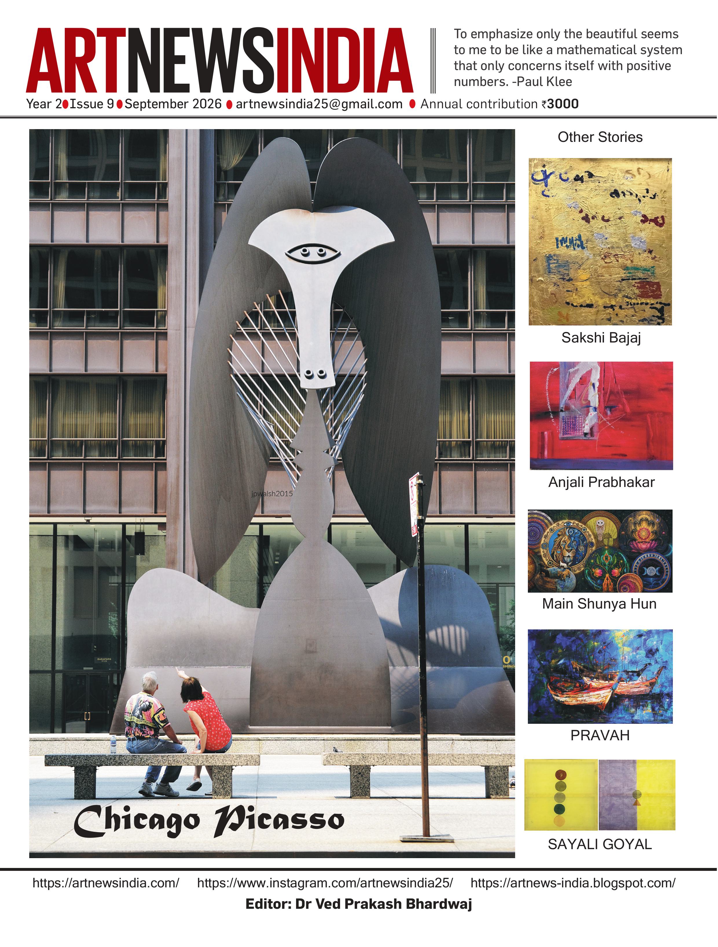 Art News India Magazine September 2026