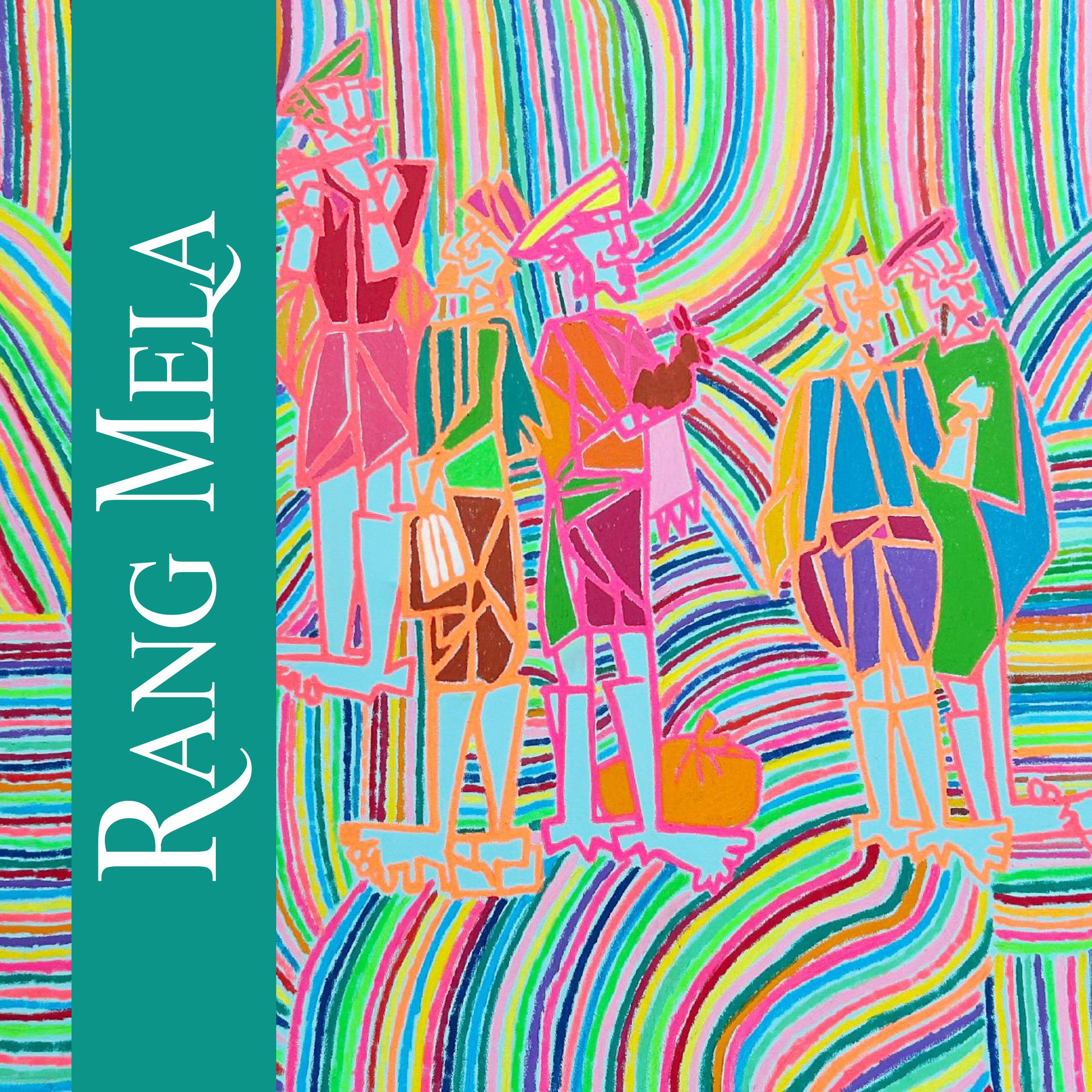 Anup Srivastava’s exhibition Rang Mela in New Delhi